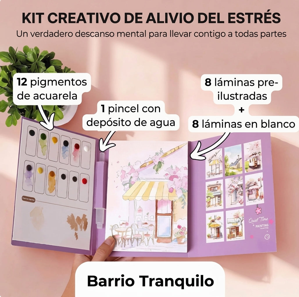 Kit creativo para aliviar el estrés